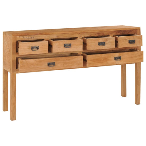 Rustika Rowe -  Sideboard 125x30x75 cm Solid Teak Wood